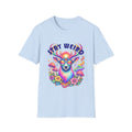 'Stay Weird' Psychedelic Deer Graphic T-Shirt
